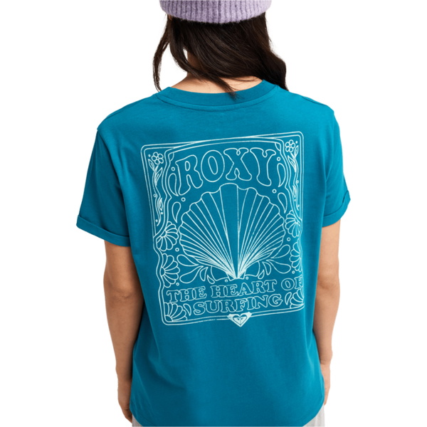 2026 Roxy Womens Oceanregular Fb T-Shirt ERJZT06145 - Corsair